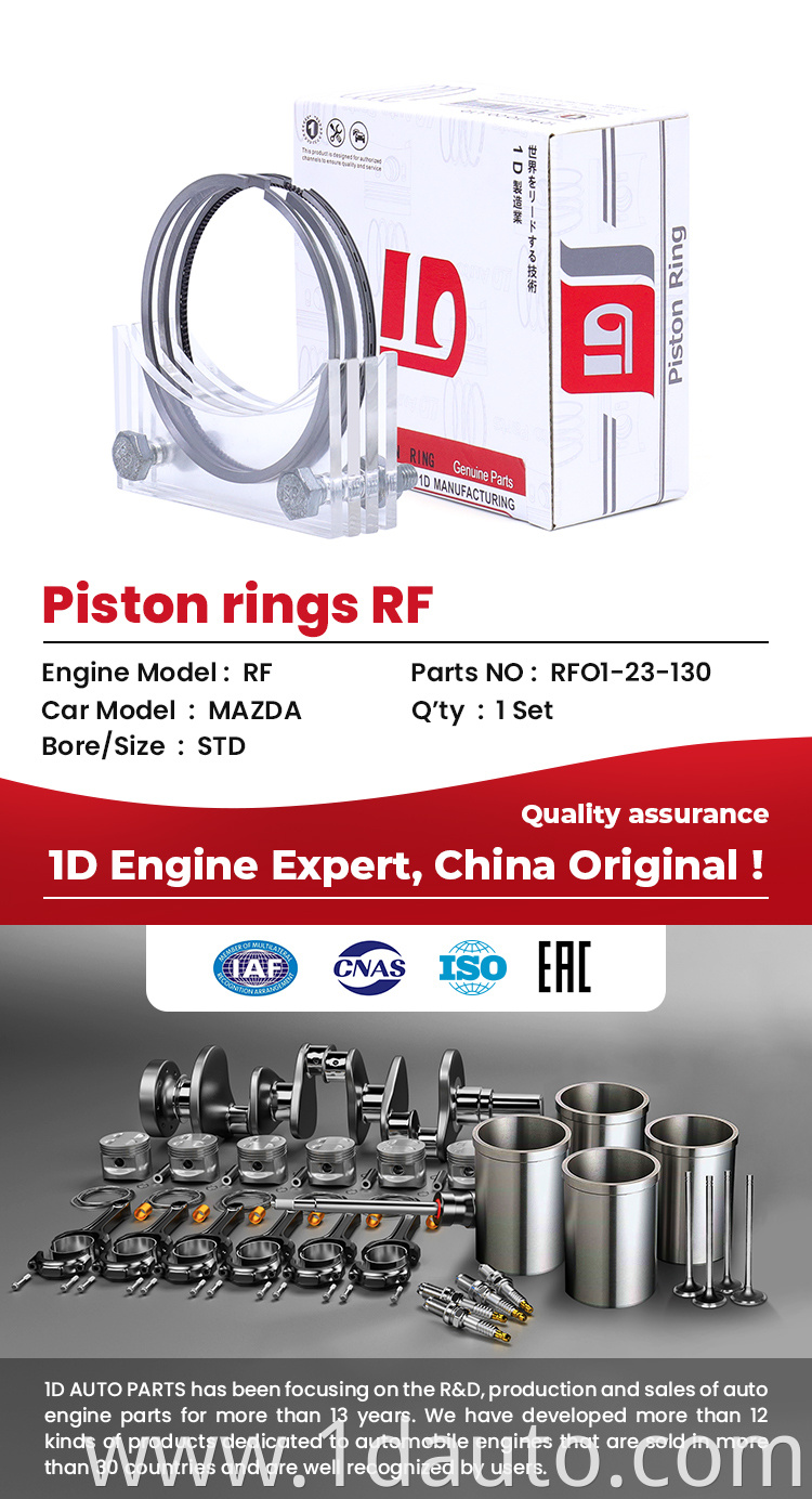 RFO1-23-130 Piston Ring Set